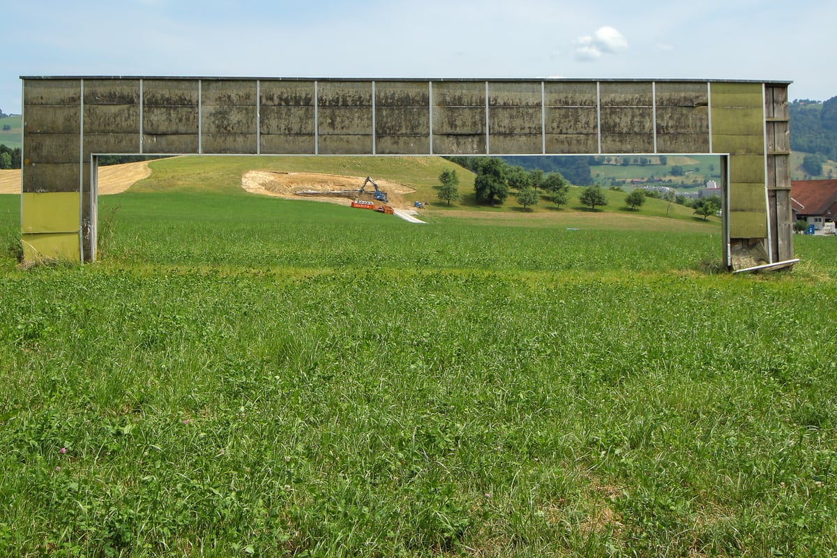 Altlastensanierung Schiessanlage in Inwil