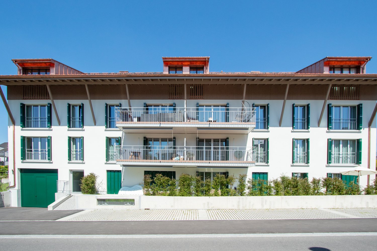 Neubau MFH an der Chamstrasse in Knonau