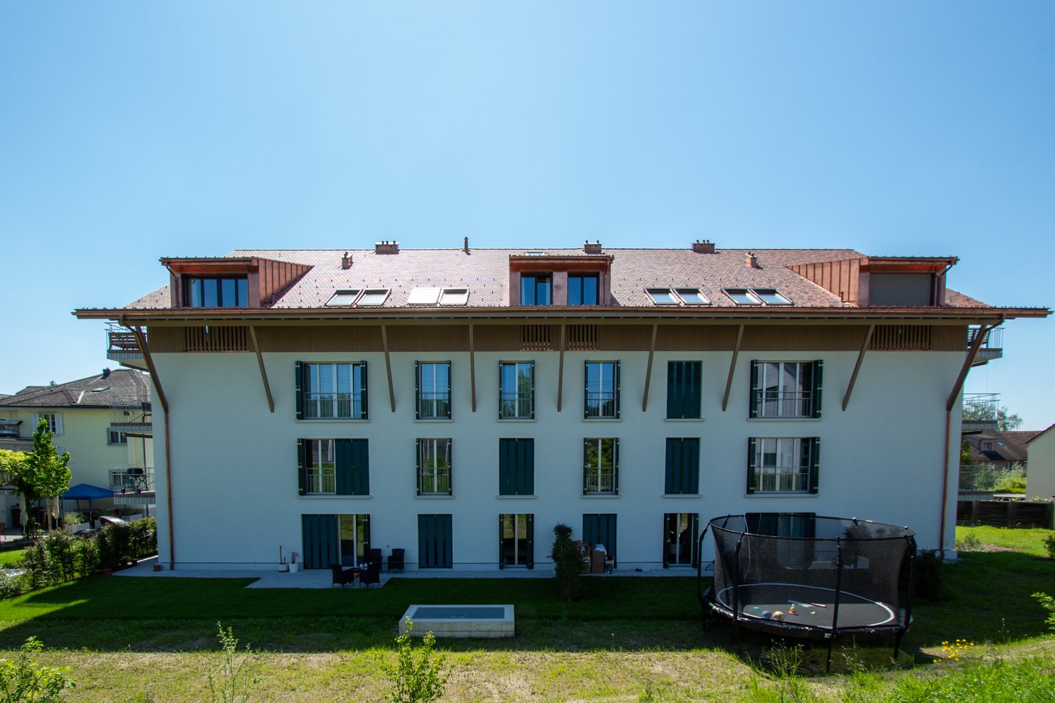 Neubau MFH an der Chamstrasse in Knonau