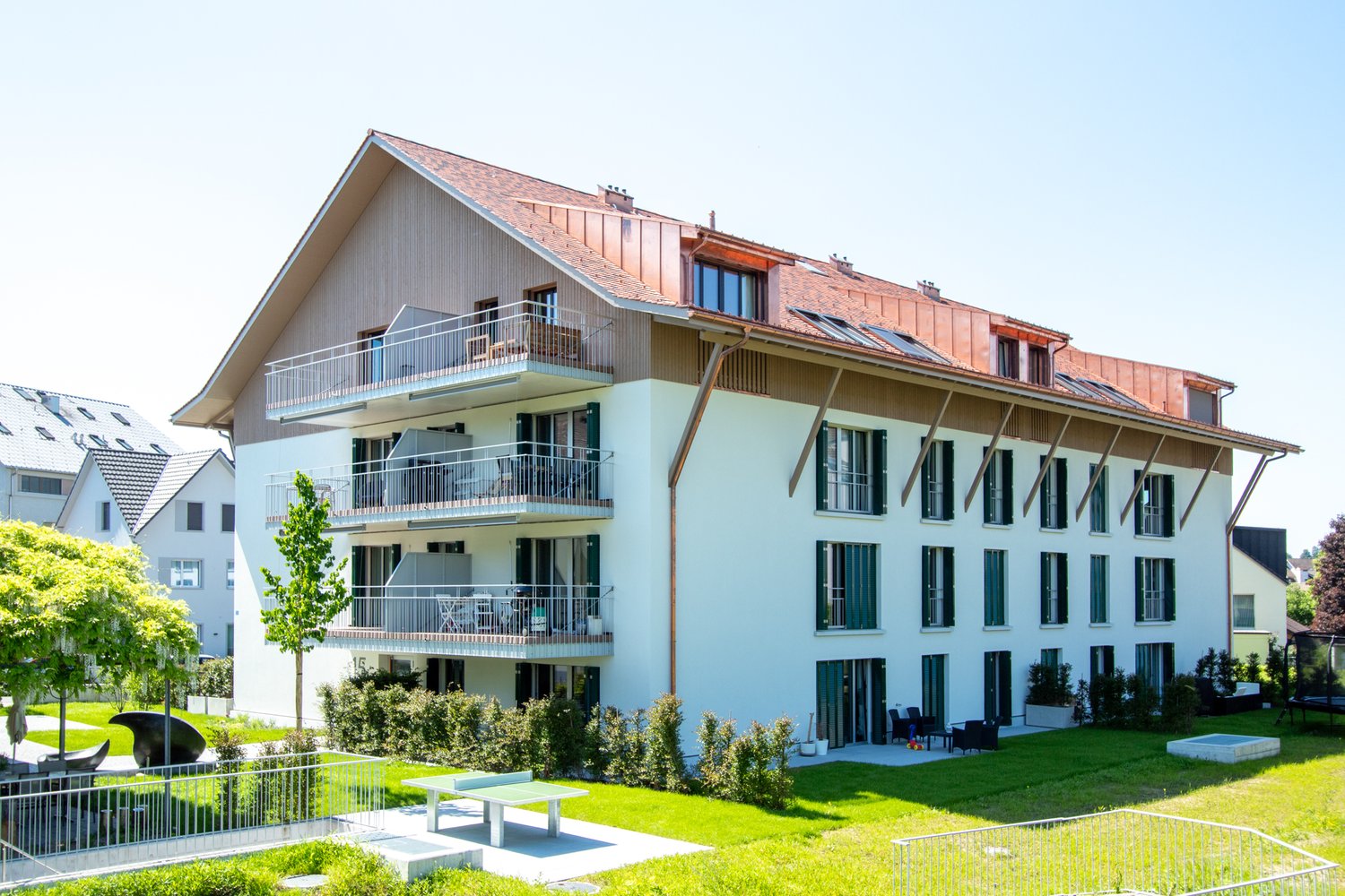 Neubau MFH an der Chamstrasse in Knonau