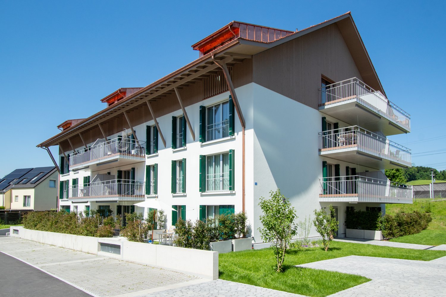 Neubau MFH Chamstrasse 15