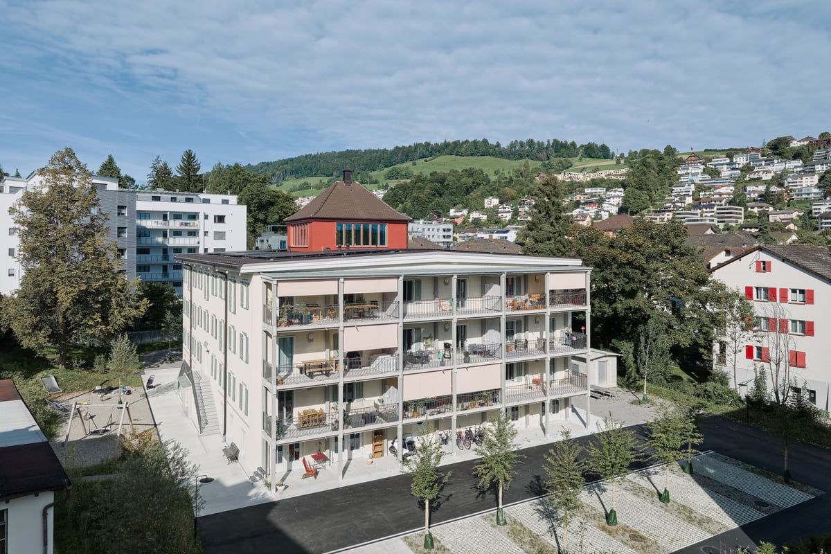 Front der Alte Ziegelei in Kriens