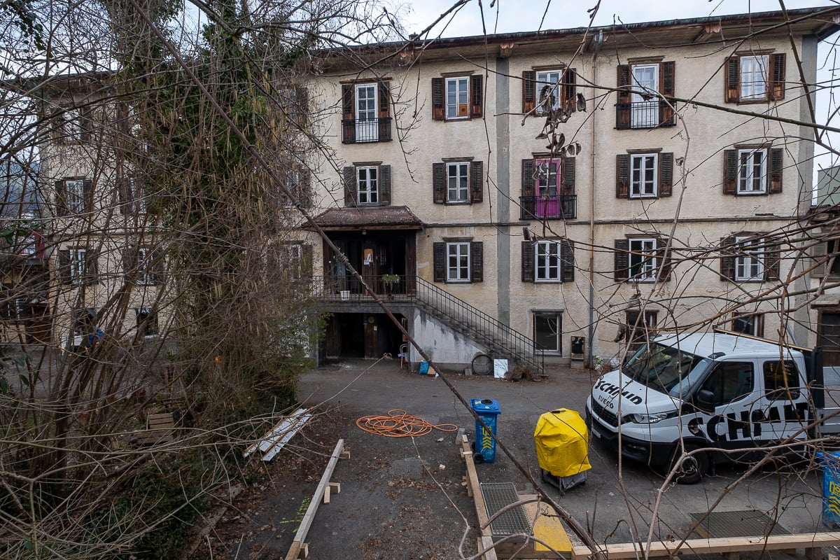 Aussenansicht der Alten Ziegelei Kriens