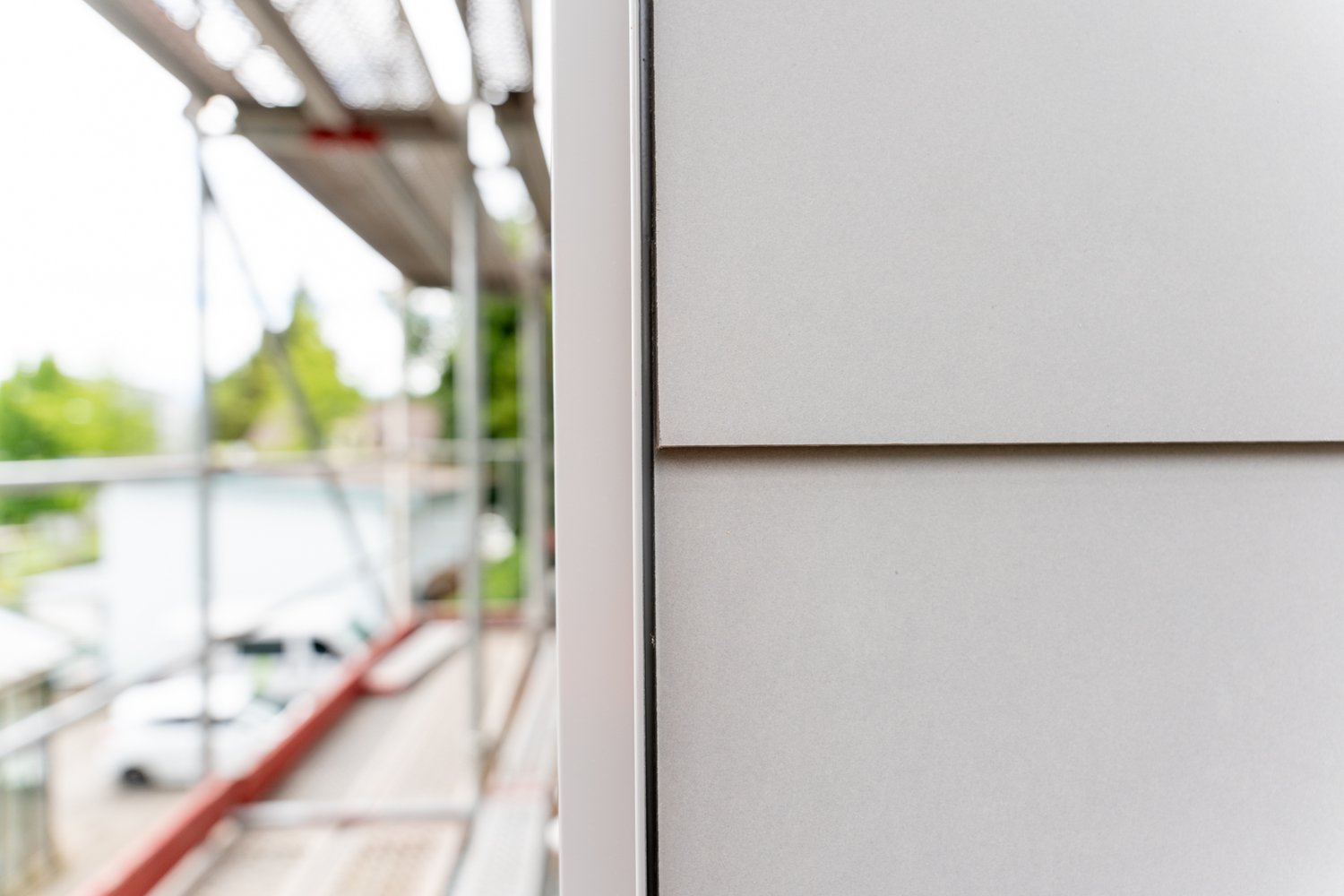 Detail der Fassade