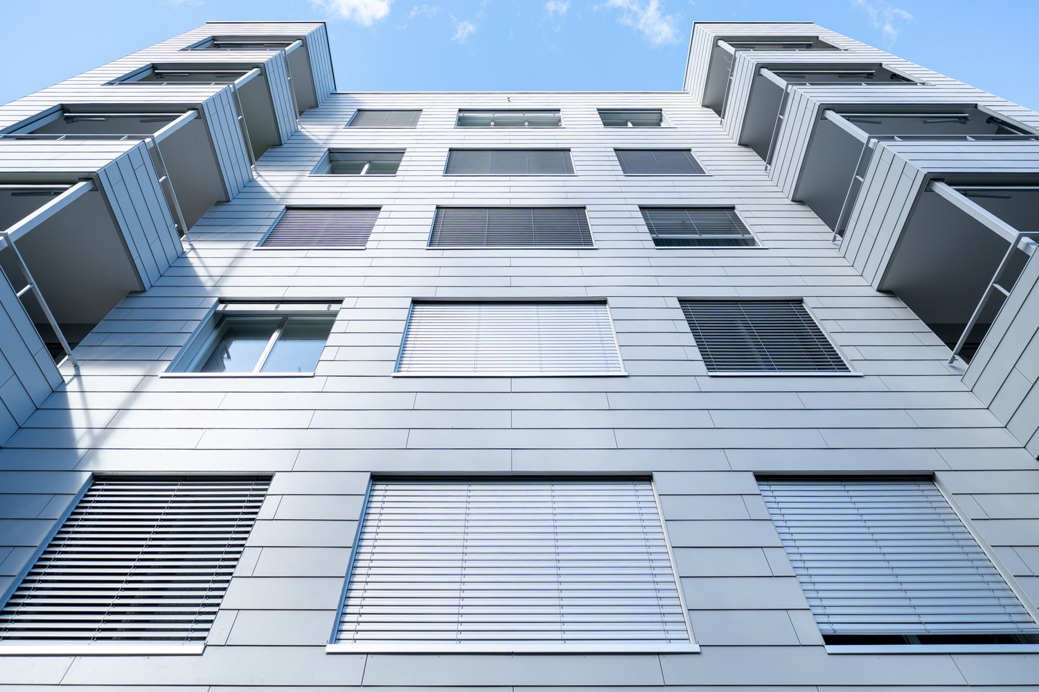 Details der Fassade im Gärtnerweg in Kriens