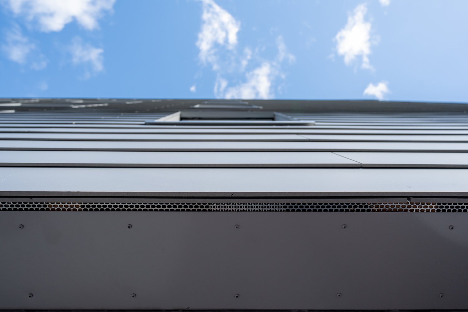 Details der Fassade im Gärtnerweg in Kriens