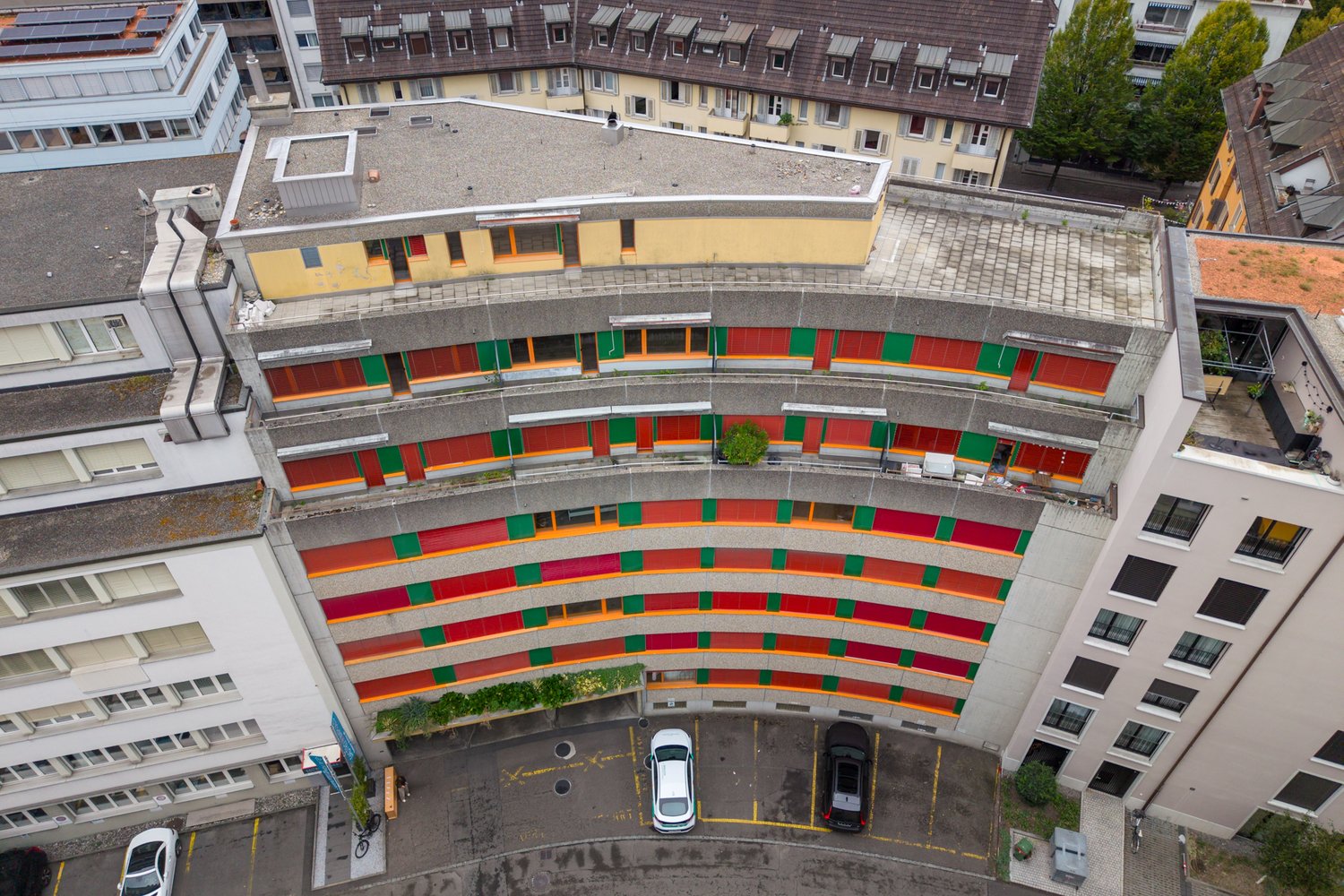 Drohnenaufnahme Grimselweg Luzern - Bestandesaufnahme