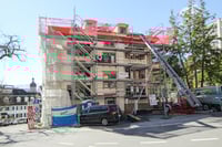 Aussenansicht des Wohnhauses Mariahilfgasse in Luzern