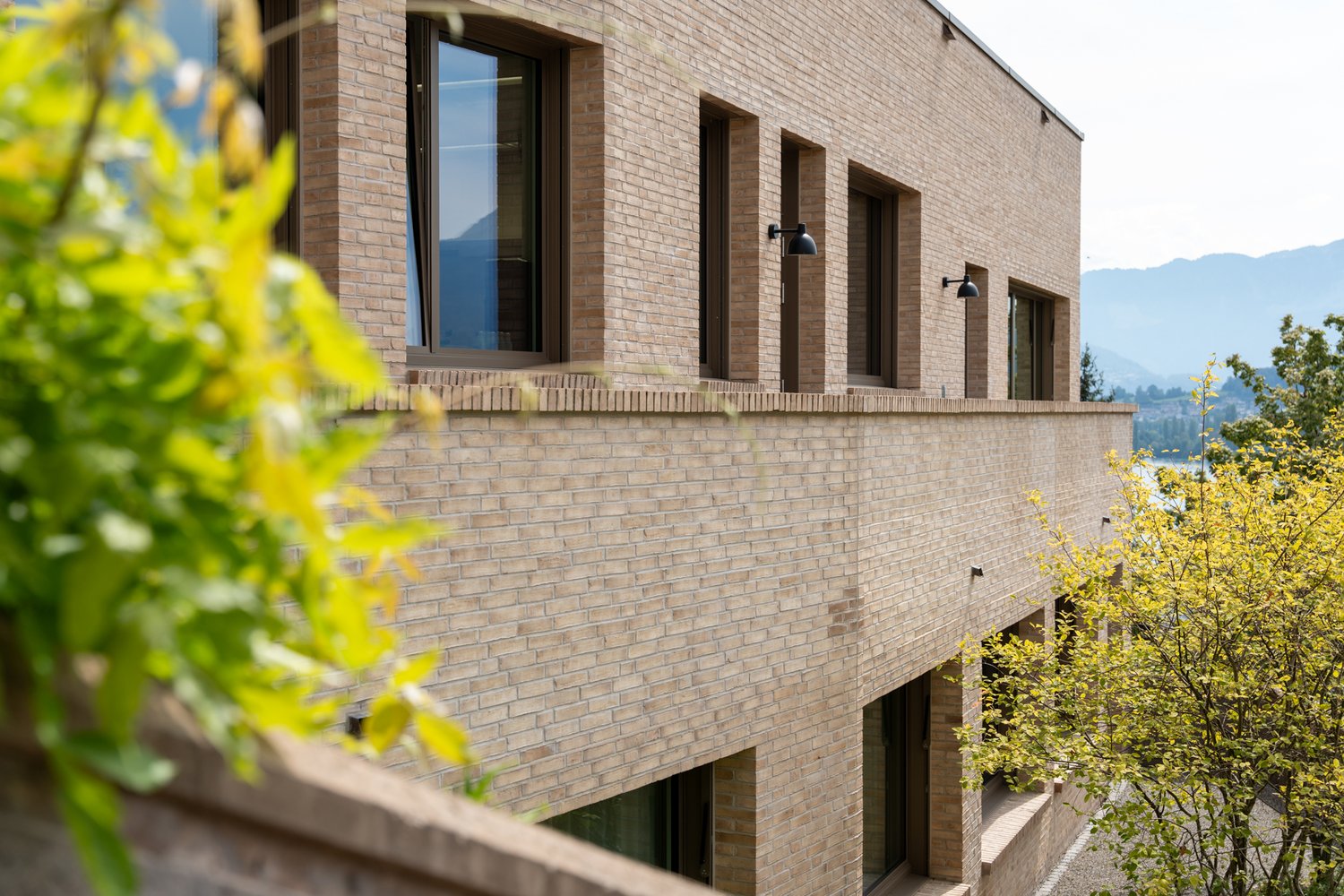 Fassade in Klinker