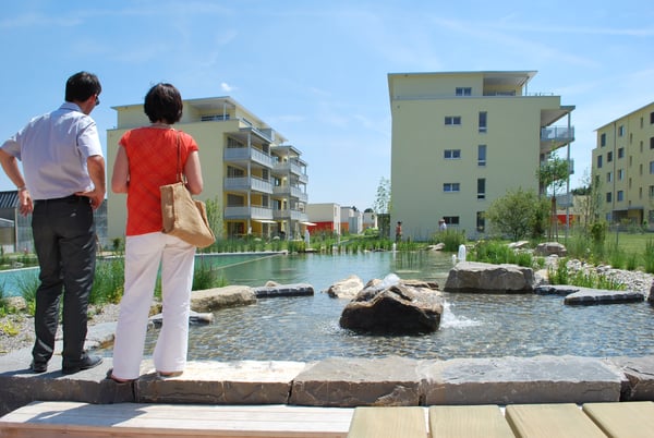 Bewohner beim Schweimmteich im Leuenfeld Oensingen