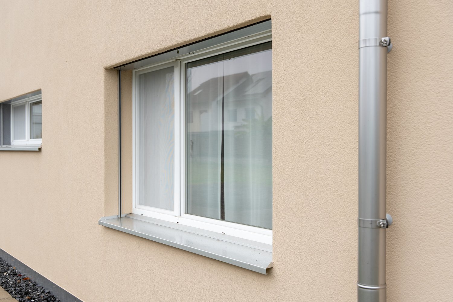 Sanierte Fassade des MFH Heuweg 16 in Oftringen