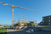 Baumeisterarbeiten beim Neubau der MFH in Rain