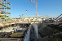 Baumeisterarbeiten beim Neubau der MFH in Rain