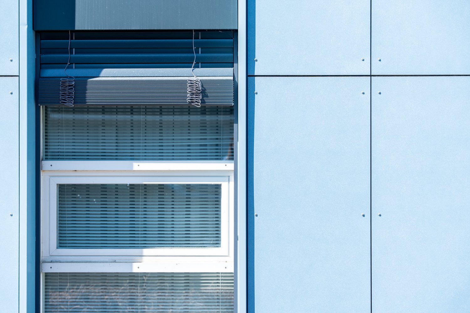 Detail Fensteranschluss zur Fassade