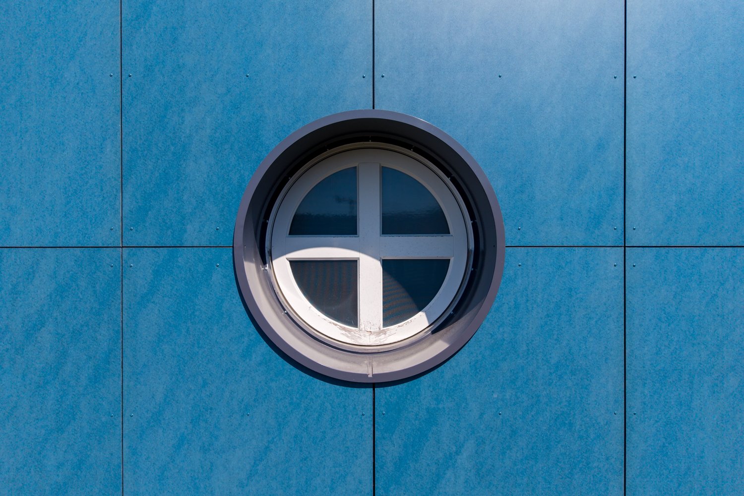 Detail Abschluss Rundfenster