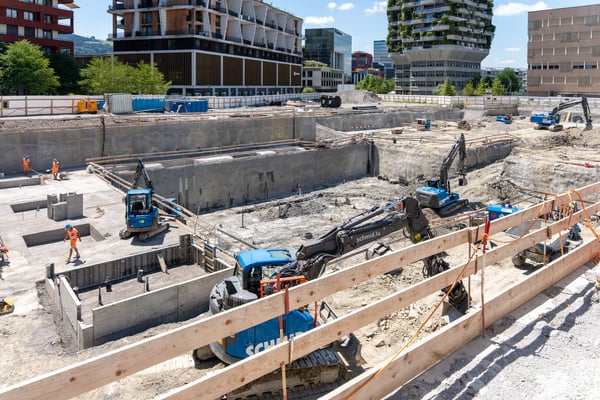 GU LOS 1 Tiefbau - Suurstoffi S43/S45