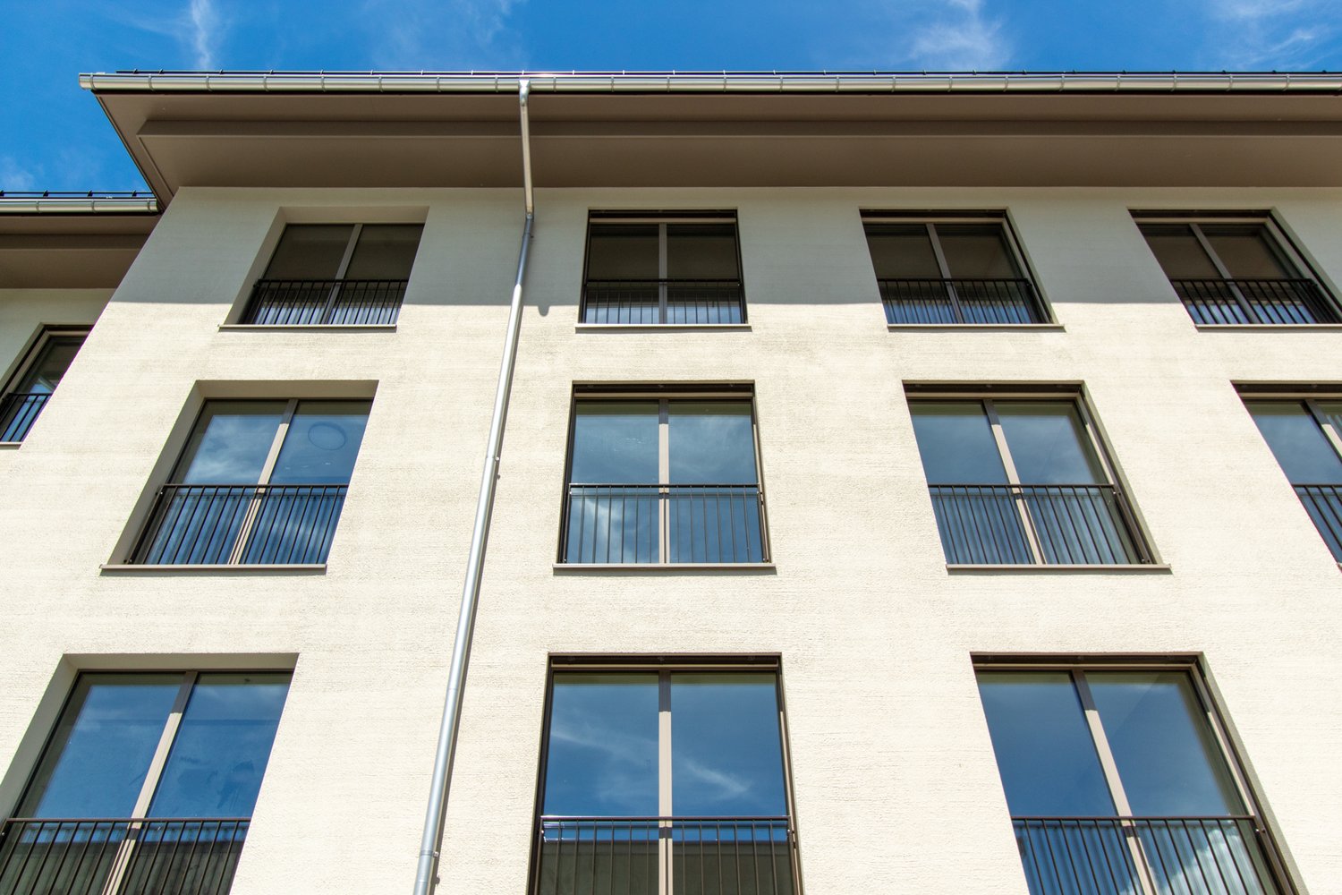 Verputze Fassade