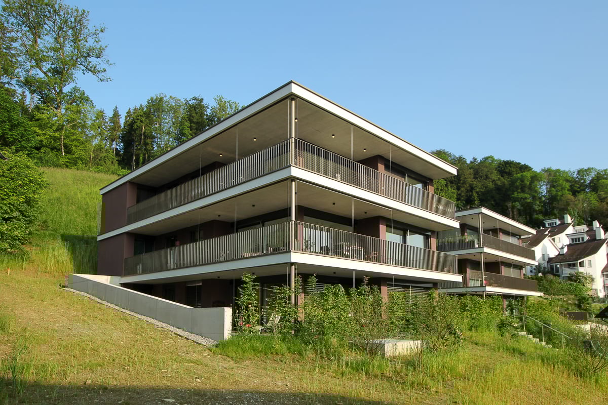 Neubau MFH Althausstrasse in Spreitenbach - Fassade