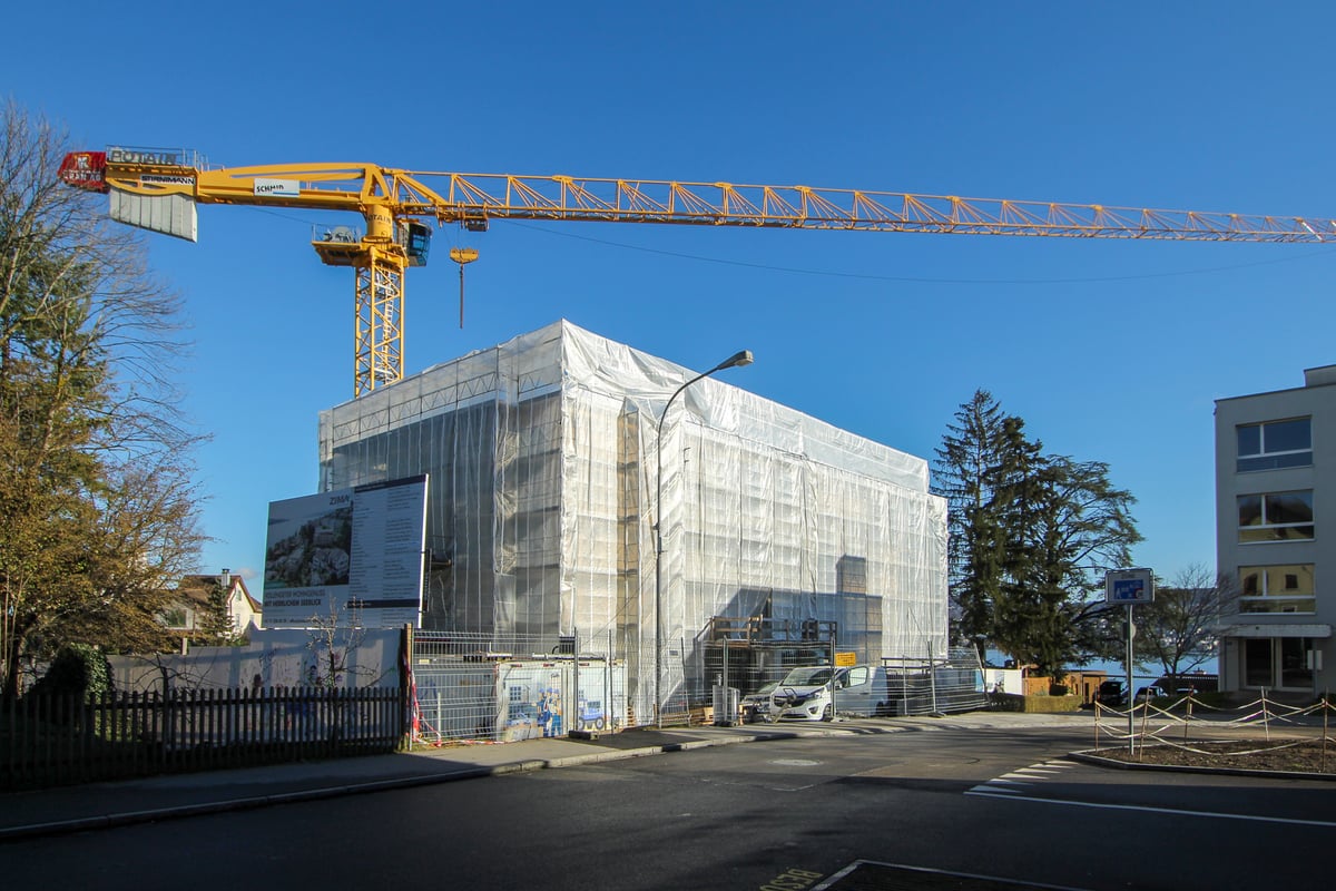 Neubau MFH Tellenbach-Areal in der Gurtenbergstrasse in Thalwil