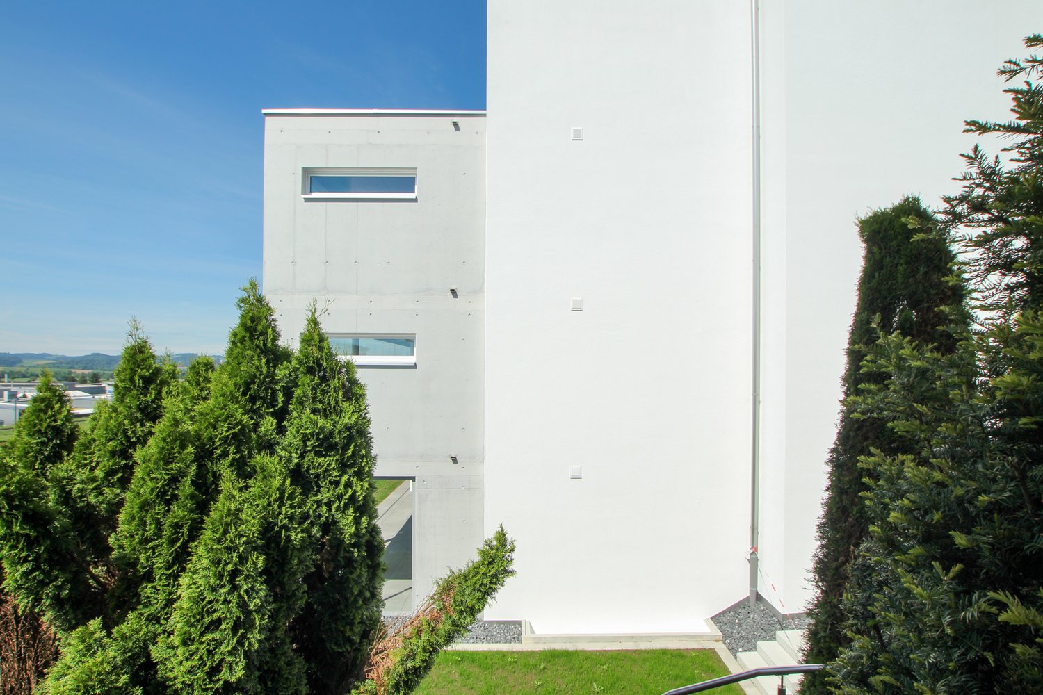 Fassade des MFH Sackmatt in Wauwil