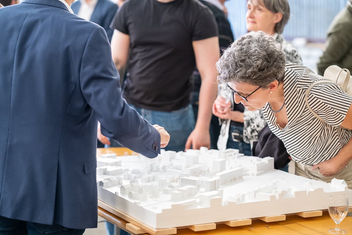 Projektpräsentation des Architekturwettbewerbes Cartub/Hörni-Areal in Zofingen