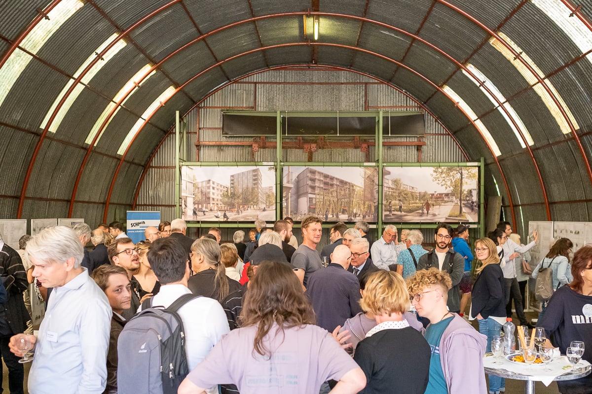 Projektpräsentation des Architekturwettbewerbes Cartub/Hörni-Areal in Zofingen