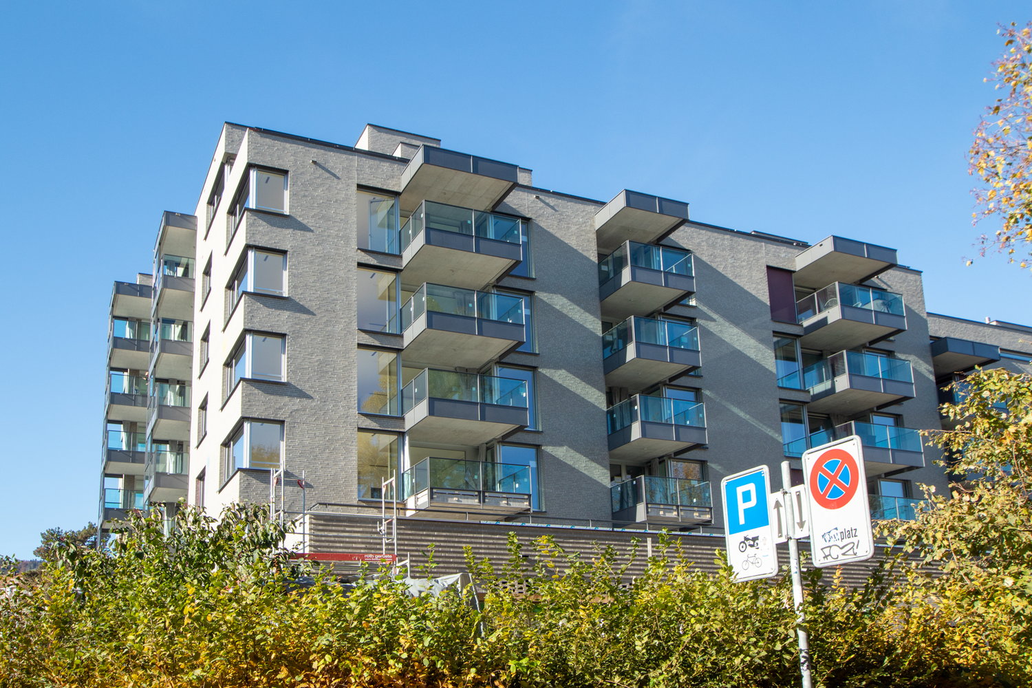 Neubau WGH Mytenquai Zuerich - Fassade