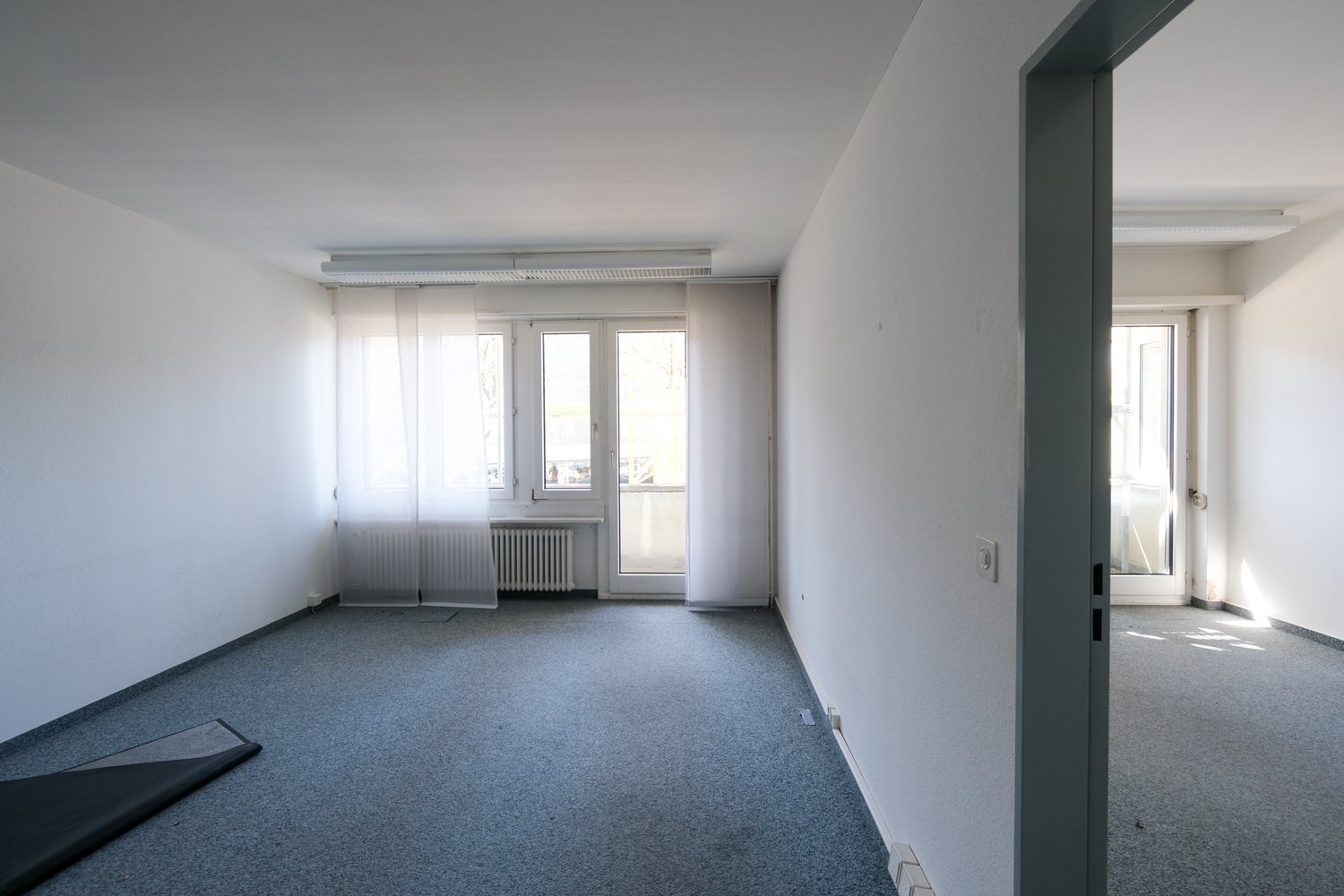 Büroräume vor dem Umbau