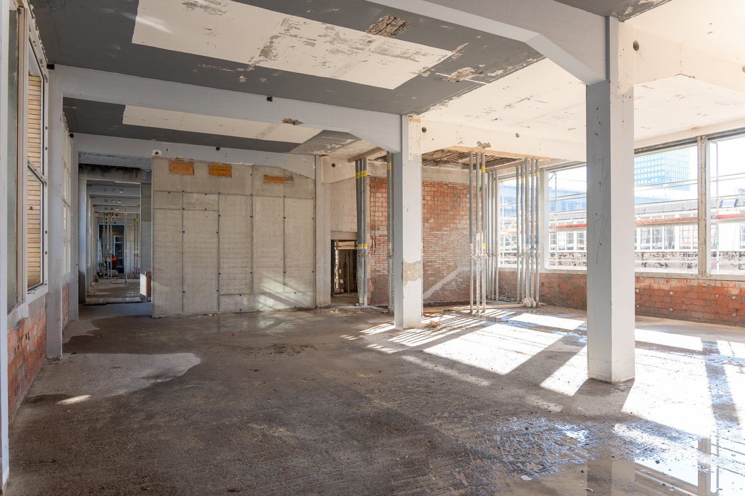 Sanierungsarbeiten der bestehenden Räume