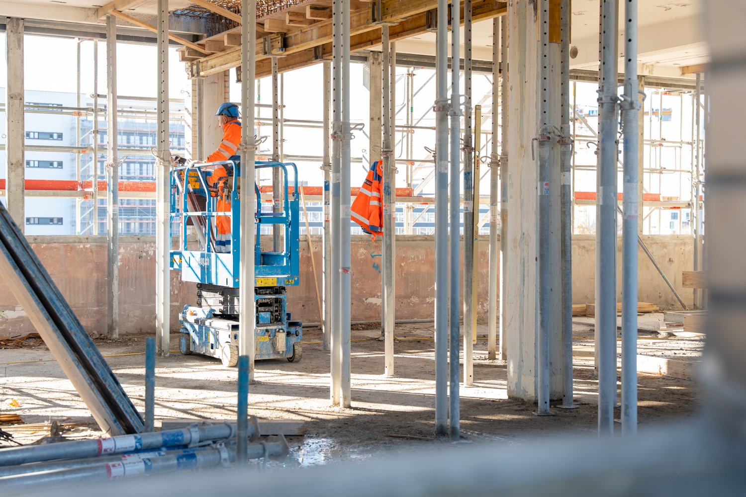 Sanierungsarbeiten der bestehenden Räume