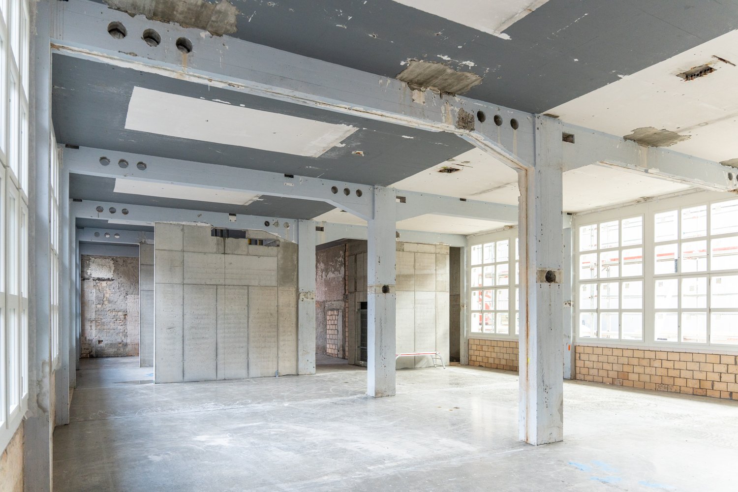 Stahltärger im Gebäude