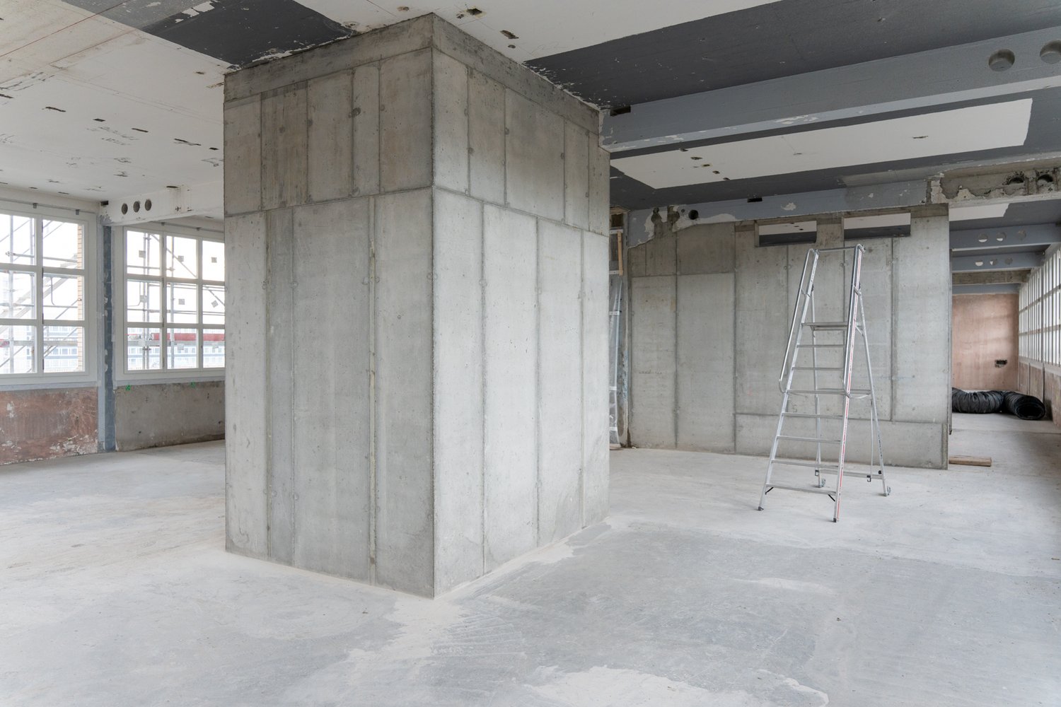 Liftschacht im Gebäude