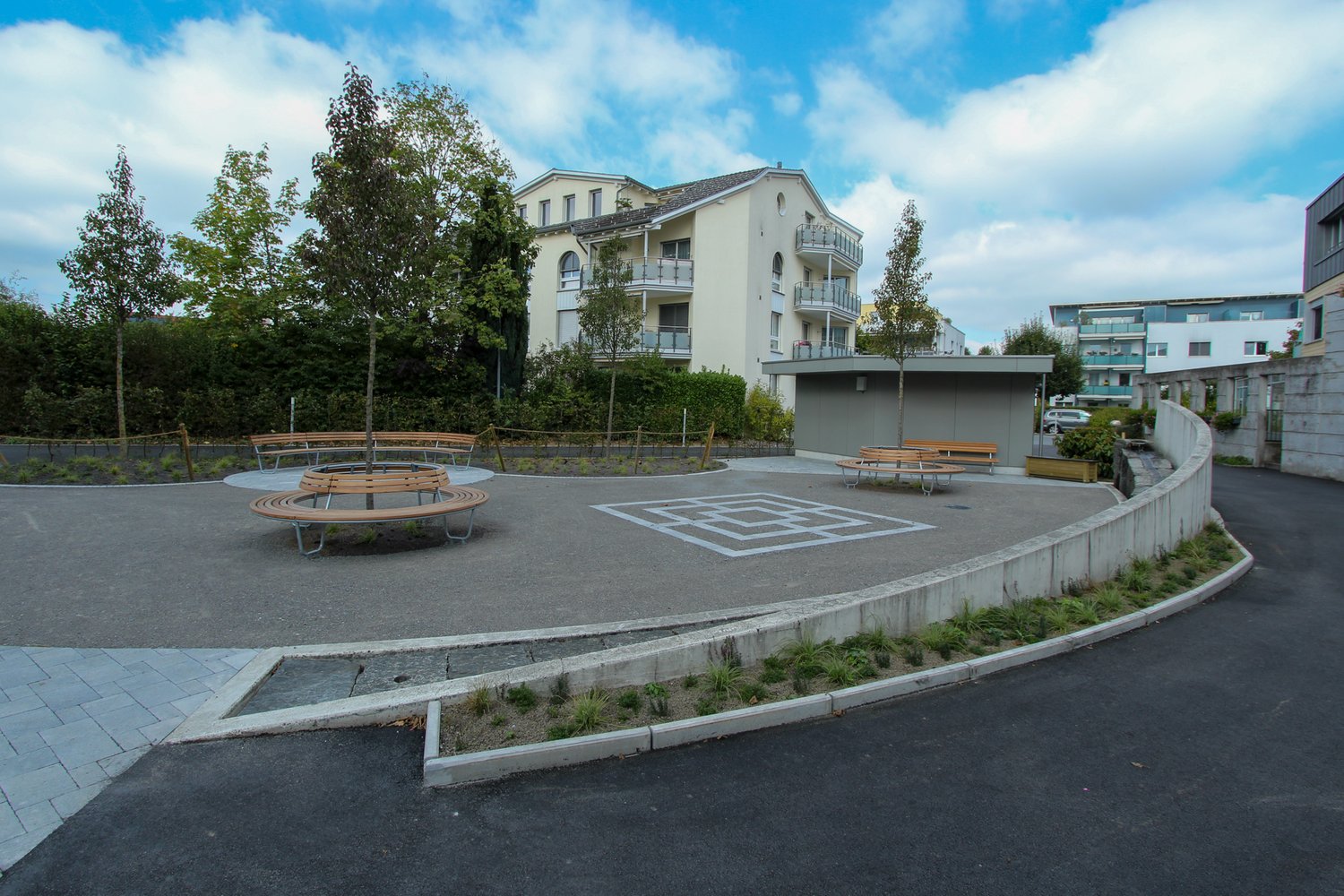 Neue Wege und Begegnungsplätze beim ALZ in Rothenburg