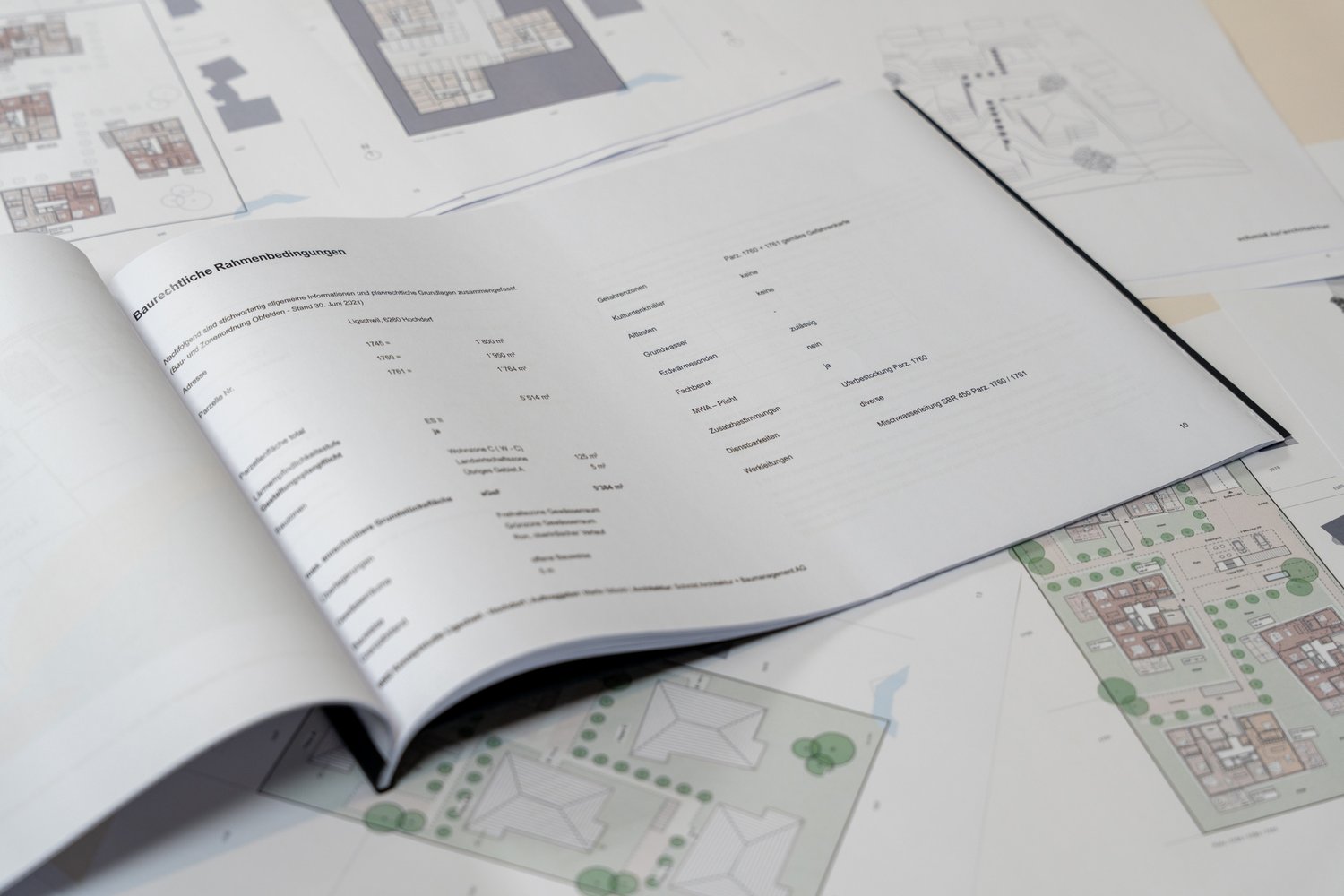 Machbarkeitsstudie mit Plänen