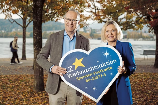 Martin Merki und Bettina Schibli in Luzern