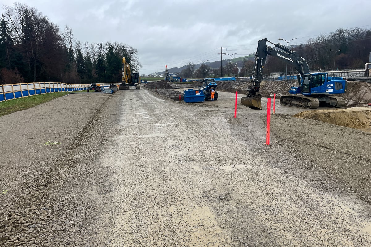 Triengen ARA Surental Januar Aushub