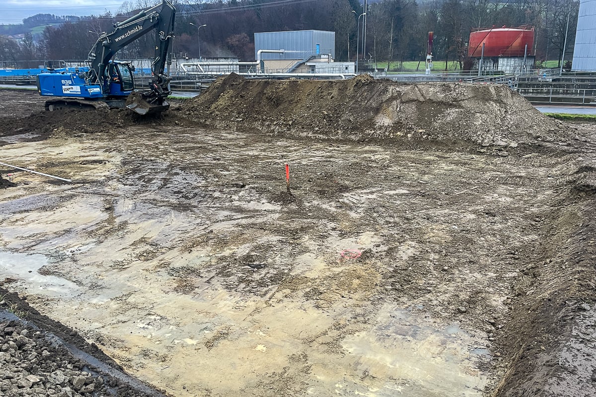 Triengen ARA Surental Januar Aushub