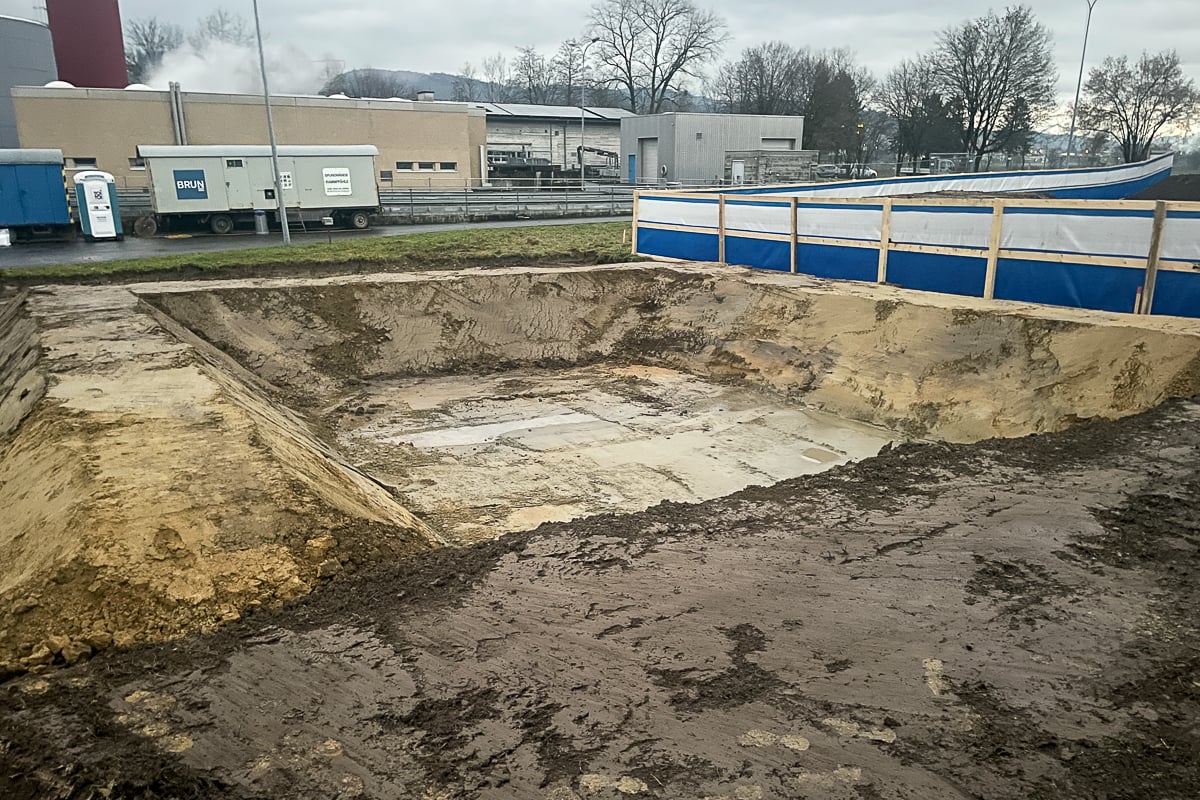 Triengen ARA Surental Januar Aushub